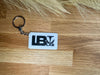 Clean, modern design on the custom logo keychain’s front, reflecting company style. Lightweight yet strong for daily use.